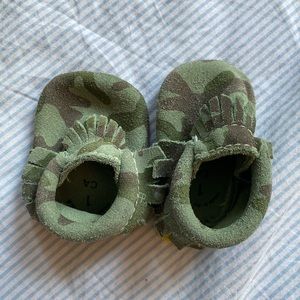 Freshly Picked Suede Camo Mocs 1